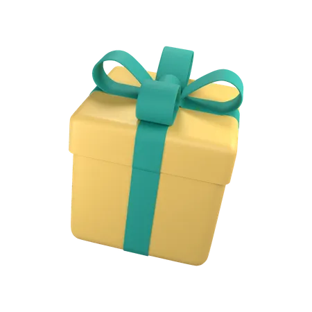 Caja de regalo  3D Icon