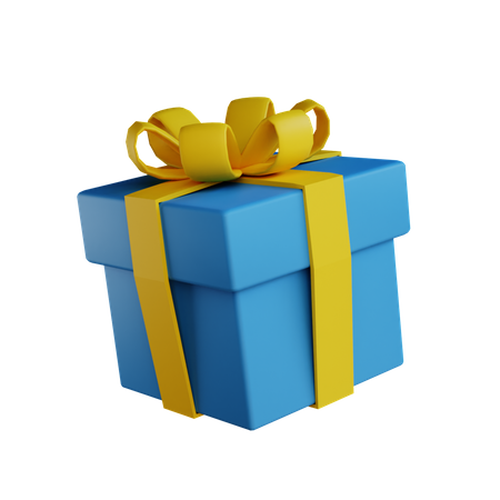 Caja de regalo  3D Icon