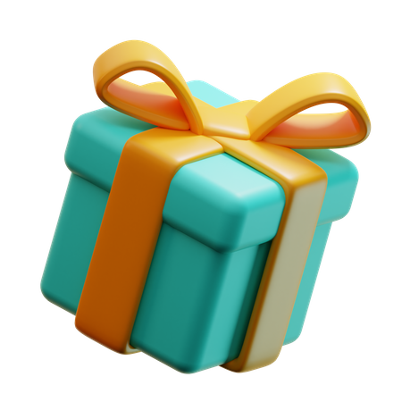 Caja de regalo  3D Icon