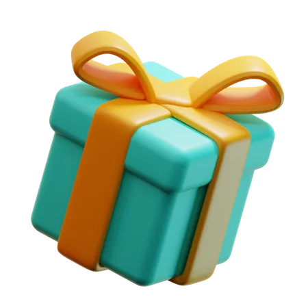 Caja de regalo  3D Icon