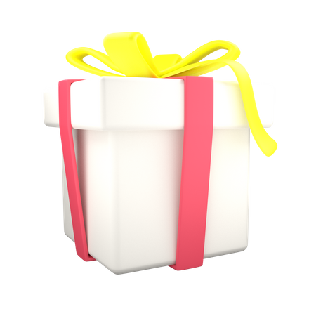 Caja de regalo  3D Icon