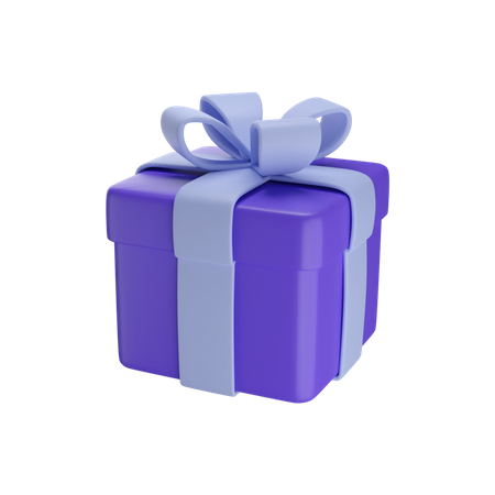 Caja de regalo  3D Icon