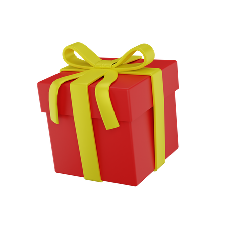 Caja de regalo  3D Icon