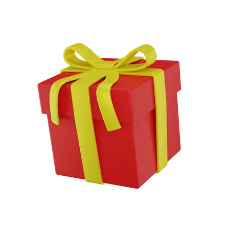 Caja de regalo  3D Icon