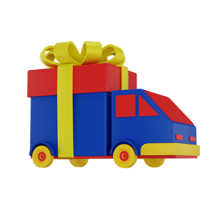 Caja de regalo  3D Icon