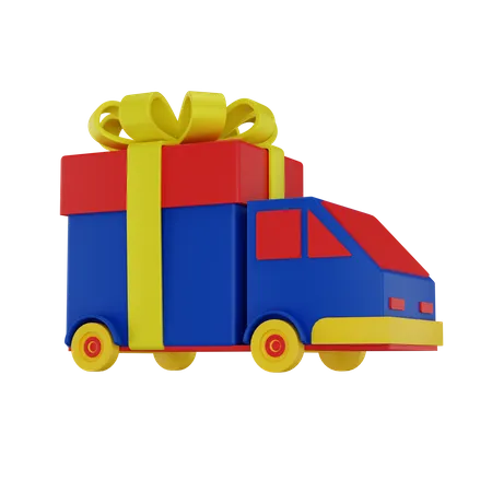 Caja de regalo  3D Icon