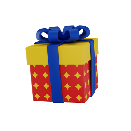 Caja de regalo  3D Icon