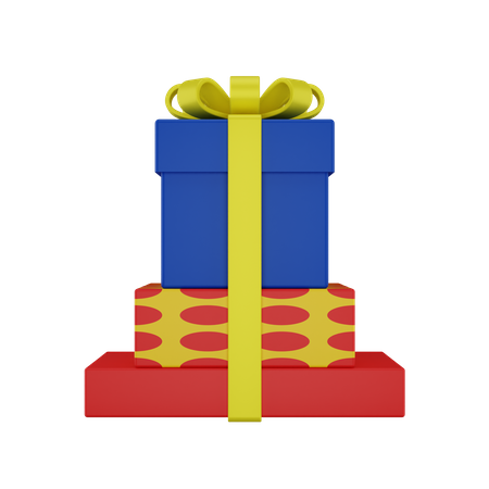 Caja de regalo  3D Icon