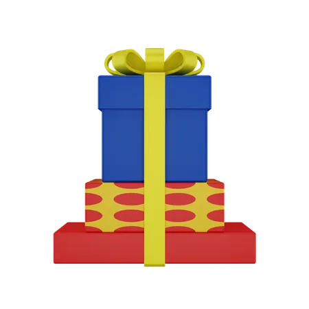 Caja de regalo  3D Icon