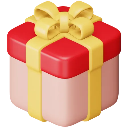 Caja de regalo  3D Icon