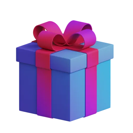 Caja de regalo  3D Icon