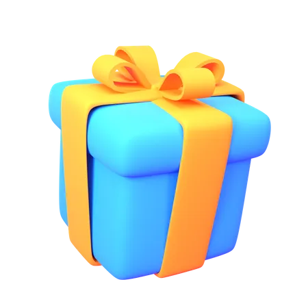 Caja de regalo  3D Icon