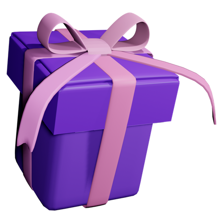 Caja de regalo  3D Icon