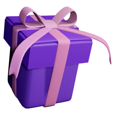 Caja de regalo  3D Icon