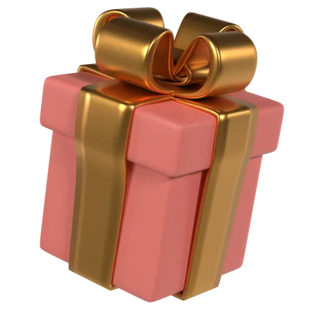 Caja de regalo  3D Icon