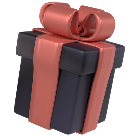 Caja de regalo  3D Icon