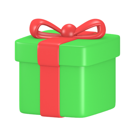 Caja de regalo  3D Icon