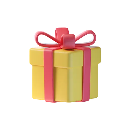 Caja de regalo  3D Icon