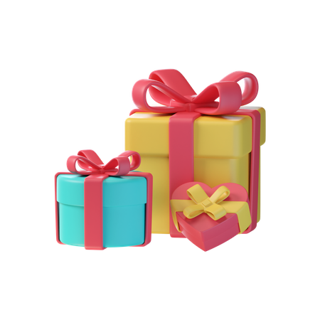 Caja de regalo  3D Icon