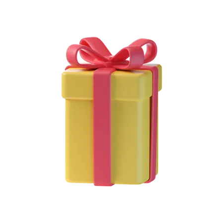 Caja de regalo  3D Icon