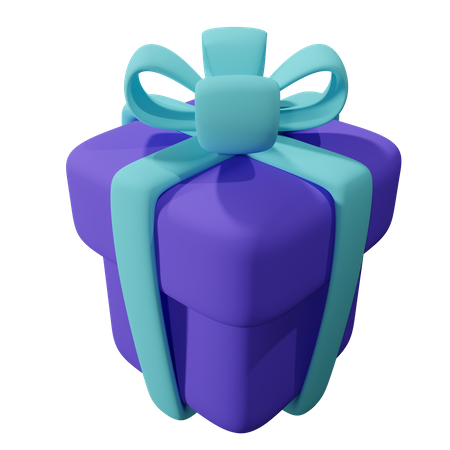 Caja de regalo  3D Icon