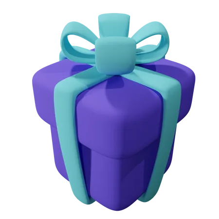 Caja de regalo  3D Icon