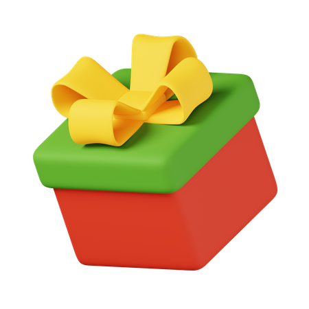 Caja de regalo  3D Icon