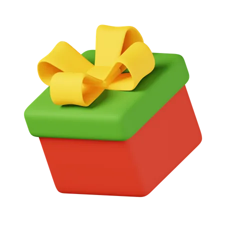 Caja de regalo  3D Icon