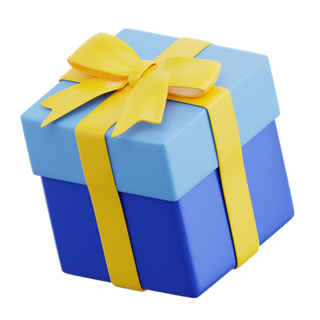 Caja de regalo  3D Icon