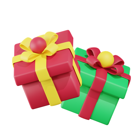 Caja de regalo  3D Icon