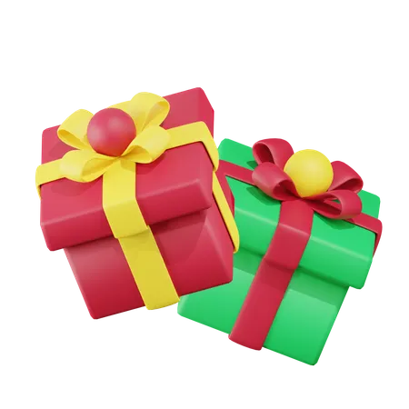 Caja de regalo  3D Icon