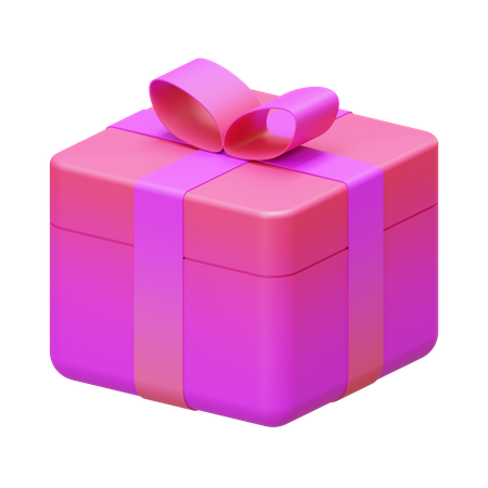 Caja de regalo  3D Icon