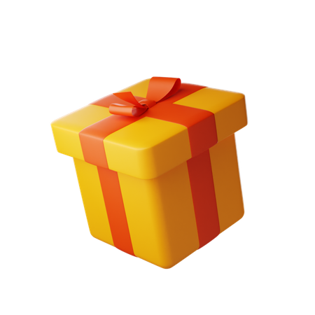 Caja de regalo  3D Icon