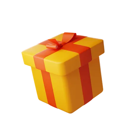 Caja de regalo  3D Icon