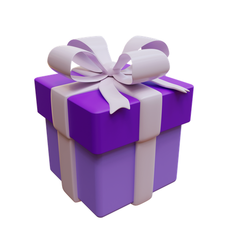 Caja de regalo  3D Icon