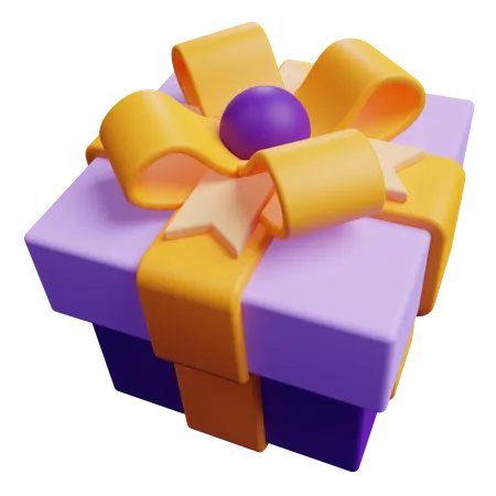 Caja de regalo  3D Icon