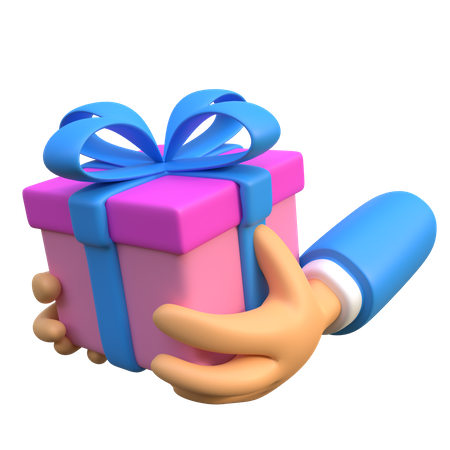 Caja de regalo  3D Icon