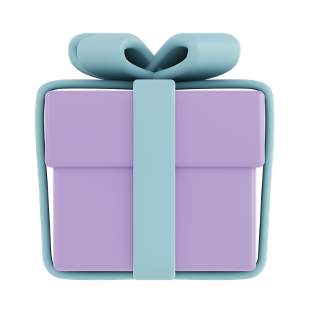 Caja de regalo  3D Icon