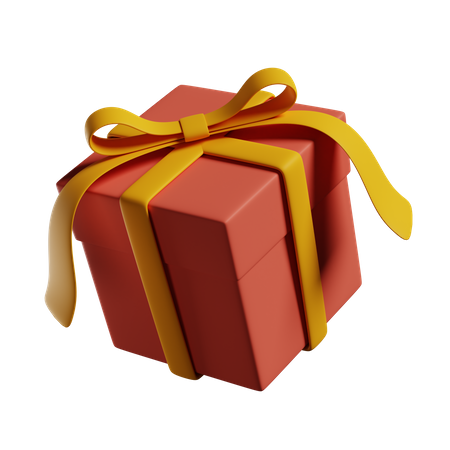 Caja de regalo  3D Icon