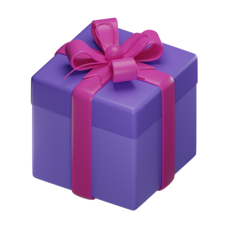 Caja de regalo  3D Icon