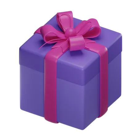 Caja de regalo  3D Icon