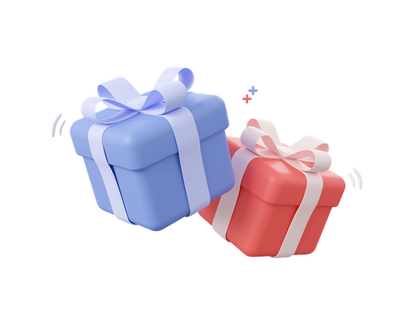 Caja de regalo  3D Icon