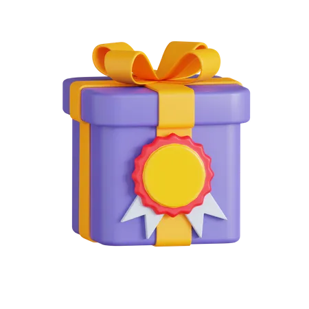 Caja de regalo  3D Icon