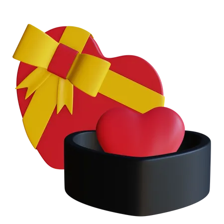 Caja de regalo  3D Icon