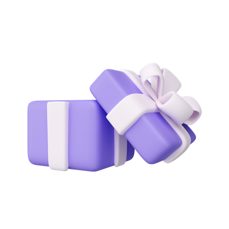 Caja de regalo  3D Icon