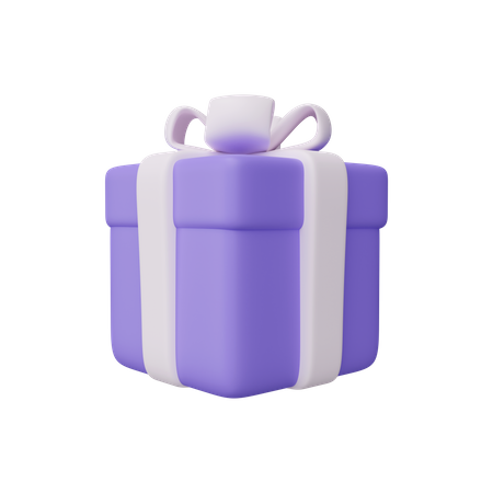 Caja de regalo  3D Icon