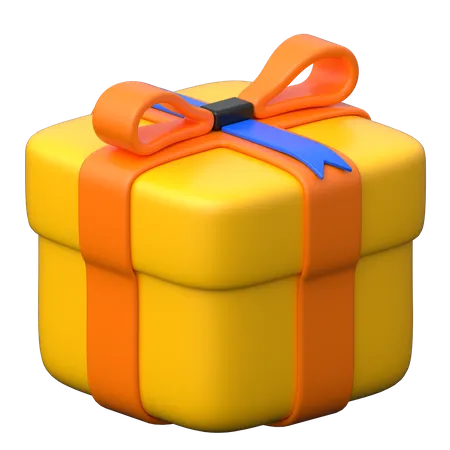 Caja de regalo  3D Icon