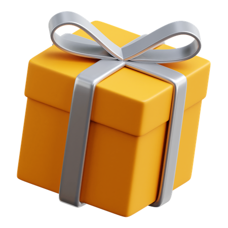 Caja de regalo  3D Icon