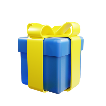 Caja de regalo  3D Icon