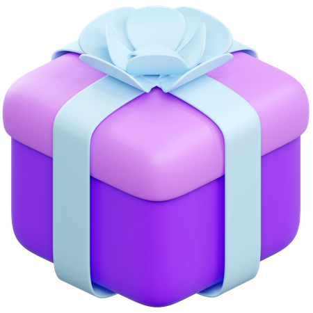 Caja de regalo  3D Icon